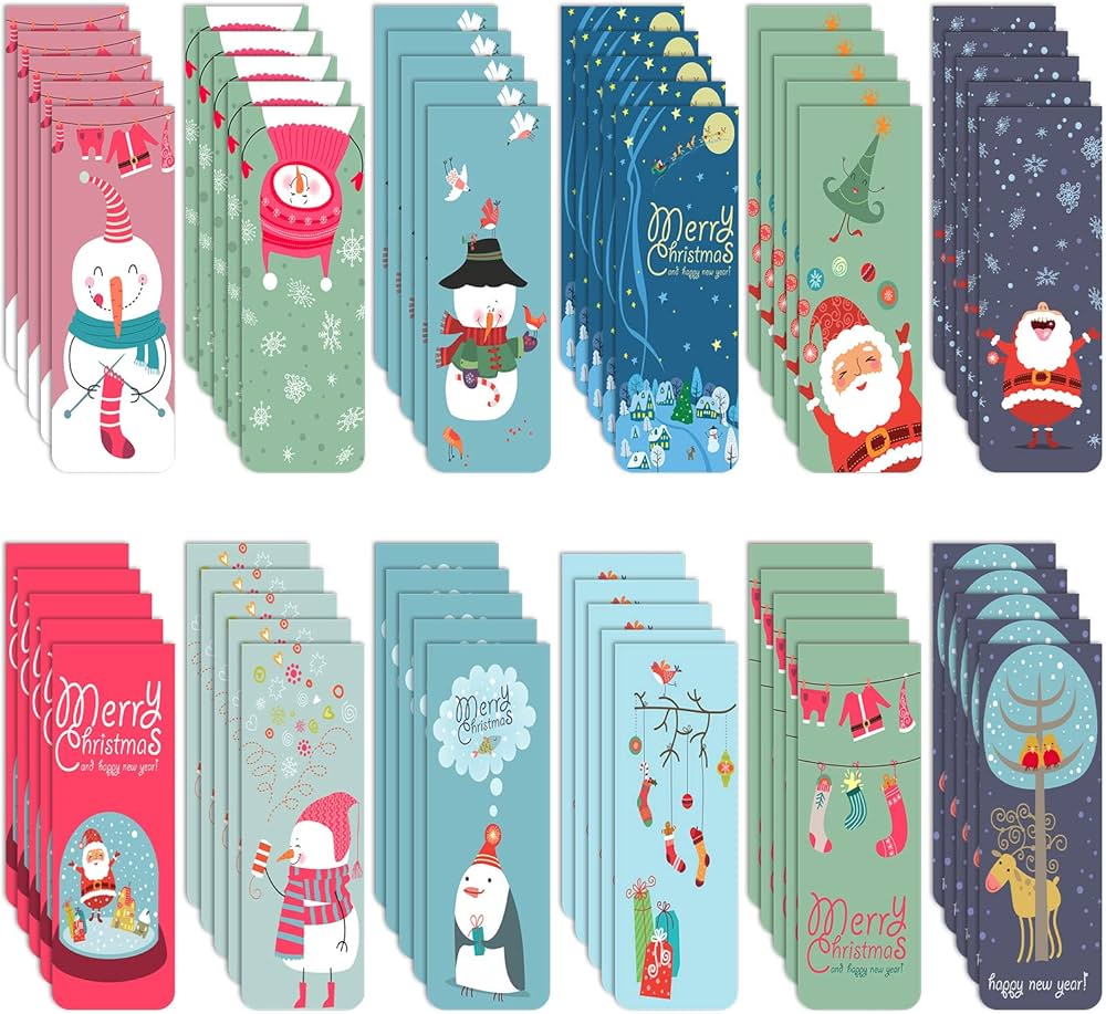 しおり　ブックマーカー❁クリスマス柄　ベッツィスター(グリーン) しおり ブックマーカー❁クリスマス柄 ベッツィスター(グリーン)